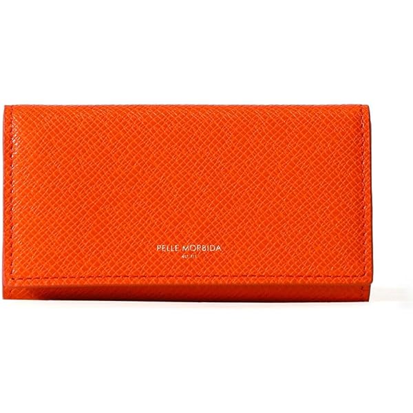 Amazon | [ペッレ モルビダ] 財布・小物 スマートキーケース オレンジ